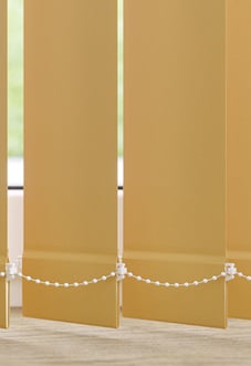 Roma, Citrine - Vertical Blind Slats